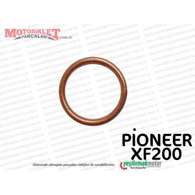 Pioneer XF200 Chopper Egzoz Contası