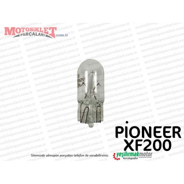 Pioneer XF200 Chopper Gösterge Dipsiz Ampulü