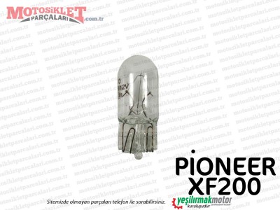 Pioneer XF200 Chopper Gösterge Dipsiz Ampulü