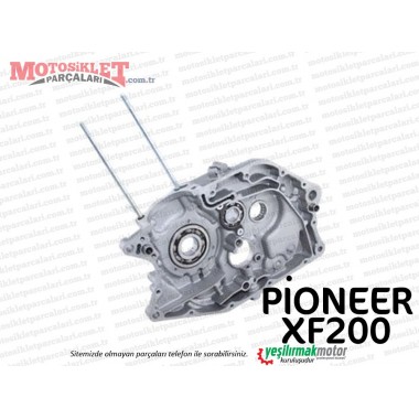 Pioneer XF200 Chopper Karter, Krank Kutusu Sağ