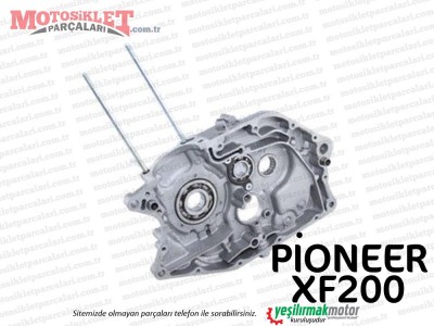 Pioneer XF200 Chopper Karter, Krank Kutusu Sağ