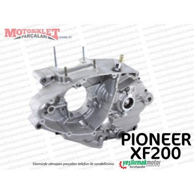 Pioneer XF200 Chopper Karter, Krank Kutusu Sol