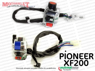 Pioneer XF200 Chopper Kumanda Paneli Sağ-Sol Takım