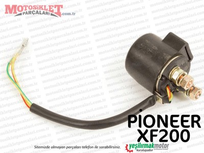 Pioneer XF200 Chopper Marş Rolesi, Otomatiği