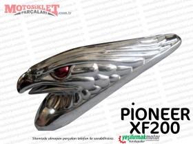 Pioneer XF200 Chopper Ön Çamurluk Kartalı -SARI RENKTİR!!