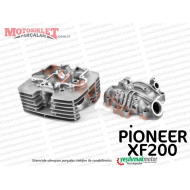 Pioneer XF200 Chopper Silindir Kapağı -Supapsızdır!!