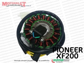 Pioneer XF200 Chopper Stator, Sargı