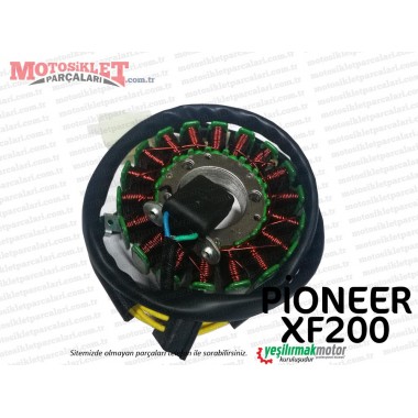 Pioneer XF200 Chopper Stator, Sargı