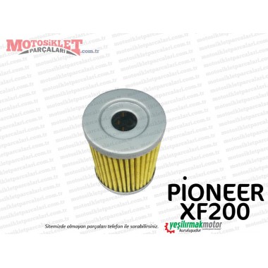 Pioneer XF200 Chopper Yağ Filtresi