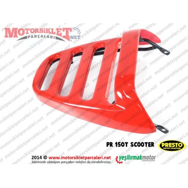 Presto PR150T Scooter Arka Tutacak KARIŞIK RENK -sadece  pilastiği 