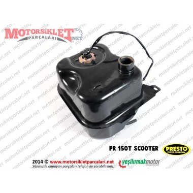 Presto PR150T Scooter Benzin Deposu ŞAMANDIRA DAHİL