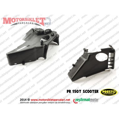 Presto PR150T Scooter Motor Kapağı Alt Üst