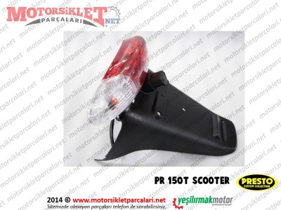 Presto PR150T Scooter Stop Komple