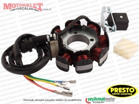 Presto PR150T Scooter Stator, Sargı