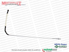 Ramzey QM250 Chopper Arka Fren Teli