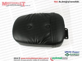 Ramzey QM250 Chopper Koltuk, Sele Arka Taraf