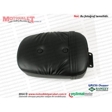 Ramzey QM250 Chopper Koltuk, Sele Arka Taraf