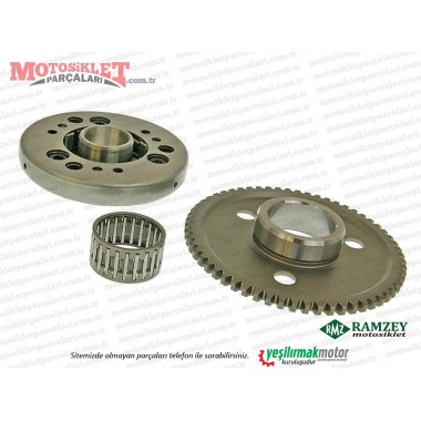 Ramzey RMZ 100-C, Kalipso 125-8 İlk Hareket Marş Dişlisi - Komple