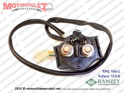 Ramzey RMZ 100-C, Kalipso 125-8 Marş Rölesi