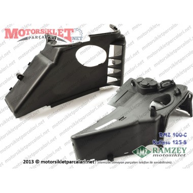 Ramzey RMZ 100-C, Kalipso 125-8 Motor Kapağı Alt-Üst - Takım