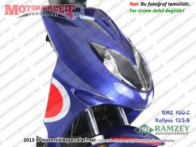 Ramzey RMZ 100-C Ön Burun, Far Çerçevesi (MAT SİYAH) (DEFOLU ÇATLAĞI VAR)