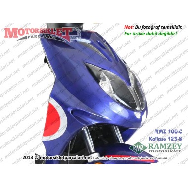 Ramzey RMZ 100-C Ön Burun, Far Çerçevesi (MAT SİYAH) (DEFOLU ÇATLAĞI VAR)