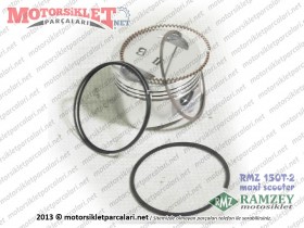 Ramzey RMZ 150T-2 Maxi Scooter Piston Sekman Takımı