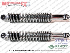 Ramzey Star 125 L, 150 L Arka Amortisör Takım