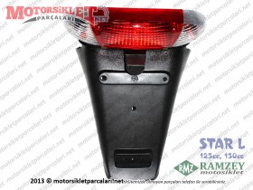 Ramzey Star 125 L, 150 L Arka Kuyruk, Stop ve Sinyal Takımı - Komple 