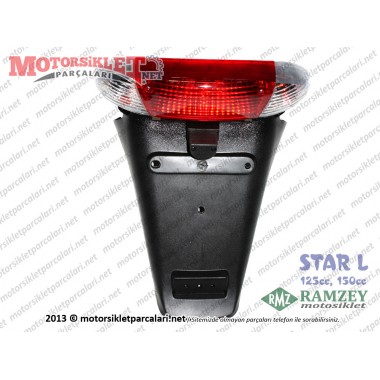 Ramzey Star 125 L, 150 L Arka Kuyruk, Stop ve Sinyal Takımı - Komple 