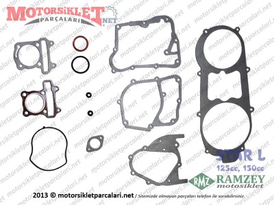 Ramzey Star 125 L, 150 L Conta Takımı