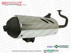 Ramzey Star 125 L, 150 L Egzoz - Komple