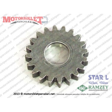 Ramzey Star 125 L, 150 L Marş Dişlisi