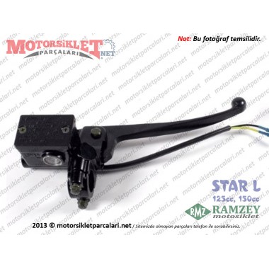 Ramzey Star 125 L, 150 L Ön Fren Üst Merkezi - Komple