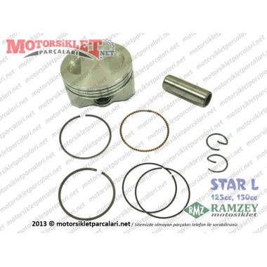 Ramzey Star 125 L, 150 L Piston ve Sekman Takımı