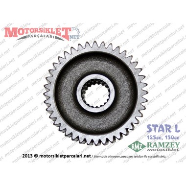 Ramzey Star 125 L, 150 L Şanzıman Aktarma Dişlisi (42 Diş)