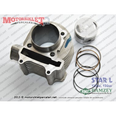 Ramzey Star 125 L, 150 L Silindir, Piston ve Sekman Seti