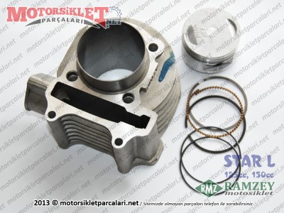 Ramzey Star 125 L, 150 L Silindir, Piston ve Sekman Seti