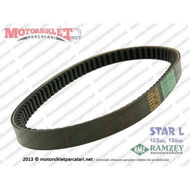 Ramzey Star 125 L, 150 L Triger Kayışı