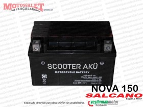 Salcano Nova 150 Scooter Akü