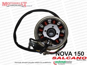 Salcano Nova 150 Scooter Alternatör Komple