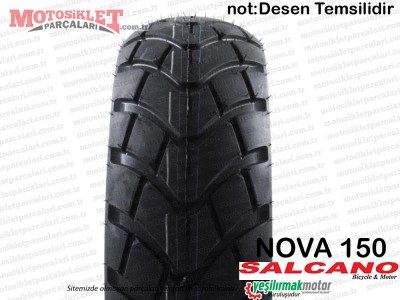 Salcano Nova 150 Scooter Dış Lastik Dubleks (Tubeless) (Ön-Arka Uyumlu) (Anlaş-İRC)