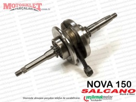 Salcano Nova 150 Scooter Krank Komple