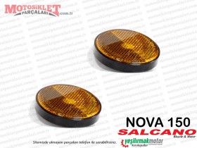 Salcano Nova 150 Scooter Ön Çamurluk Yan Reflektör Takımı