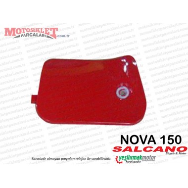 Salcano Nova 150 Scooter Ön Fren Hidrolik Deposu Üst Kapağı - MAT SİYAH