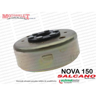 Salcano Nova 150 Scooter Rotor, Volant