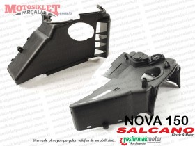 Salcano Nova 150 Scooter Silindir Alt-Üst Soğutma Kapağı Takım