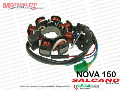 Salcano Nova 150 Scooter Stator, Sargı