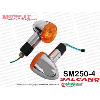 Salcano SM250-4 Chopper Arka Sinyal Takım