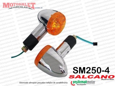 Salcano SM250-4 Chopper Arka Sinyal Takım